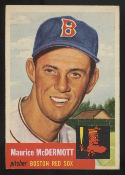 1953 Topps Maurice McDermott #55 EX/MT