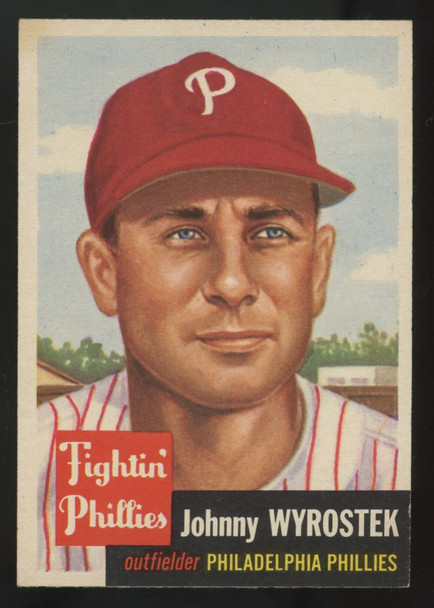 1953 Topps Johnny Wyrostek #79 NM