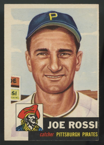 1953 Topps Joe Rossi #74 EX