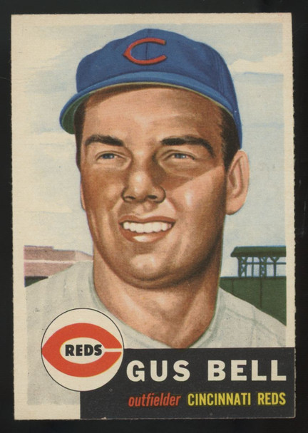1953 Topps Gus Bell #118 NM