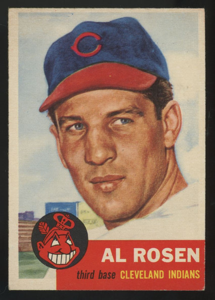 1953 Topps Al Rosen #135 EX/MT