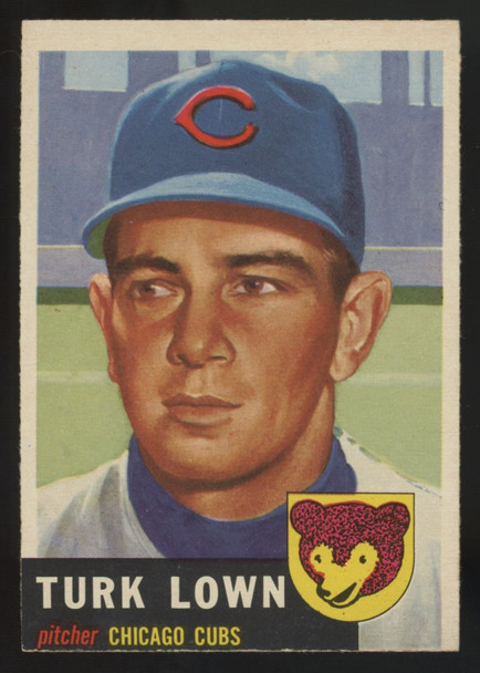 1953 Topps Turk Lown #130 EX