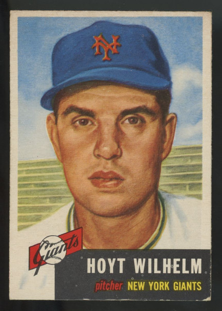 1953 Topps Hoyt Wilhelm #151 VG/EX