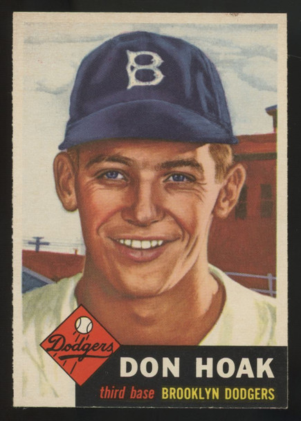 1953 Topps Don Hoak #176 EX