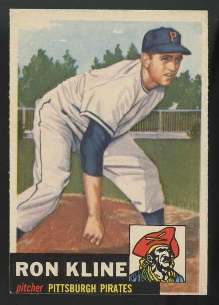 1953 Topps Ron Kline #175 EX