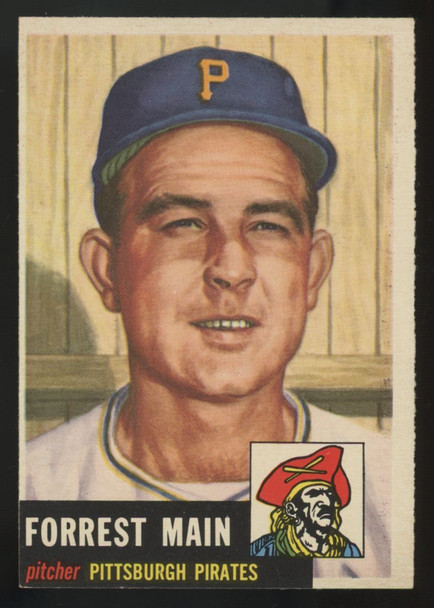 1953 Topps Forrest Main #198 EX