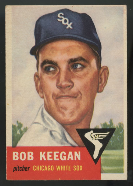 1953 Topps Bob Keegan #196 VG