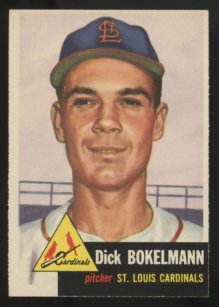 1953 Topps Dick Bokelmann #204 EX