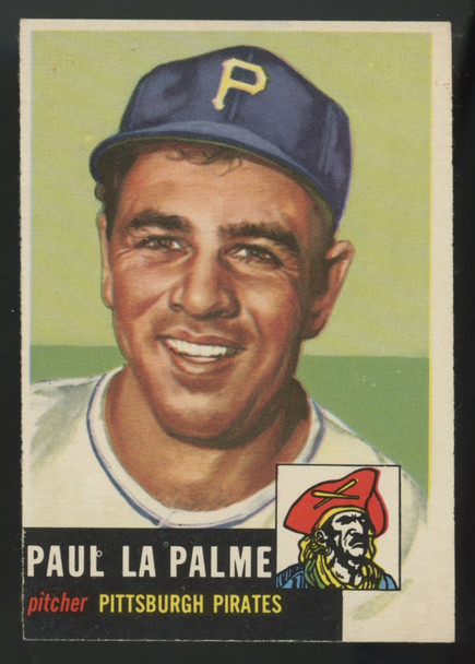 1953 Topps Paul La Palme #201 EX