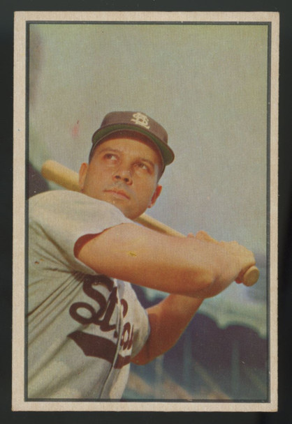 1953 Bowman Color Vic Wertz #2 VG/EX