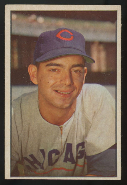 1953 Bowman Color Tommy Brown #42 VG/EX