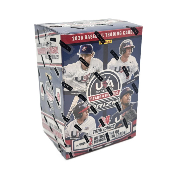 2026 Panini USA Stars & Stripes Prizm Baseball Blaster Box