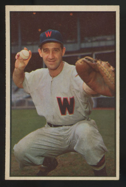 1953 Bowman Color Mickey Grasso #77 EX