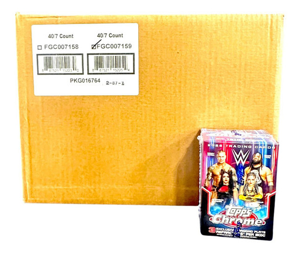 2026 Topps Chrome WWE Wrestling Blaster Box Case (40)