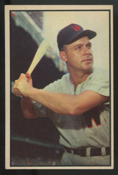 1953 Bowman Color Ken Wood #109 VG/EX