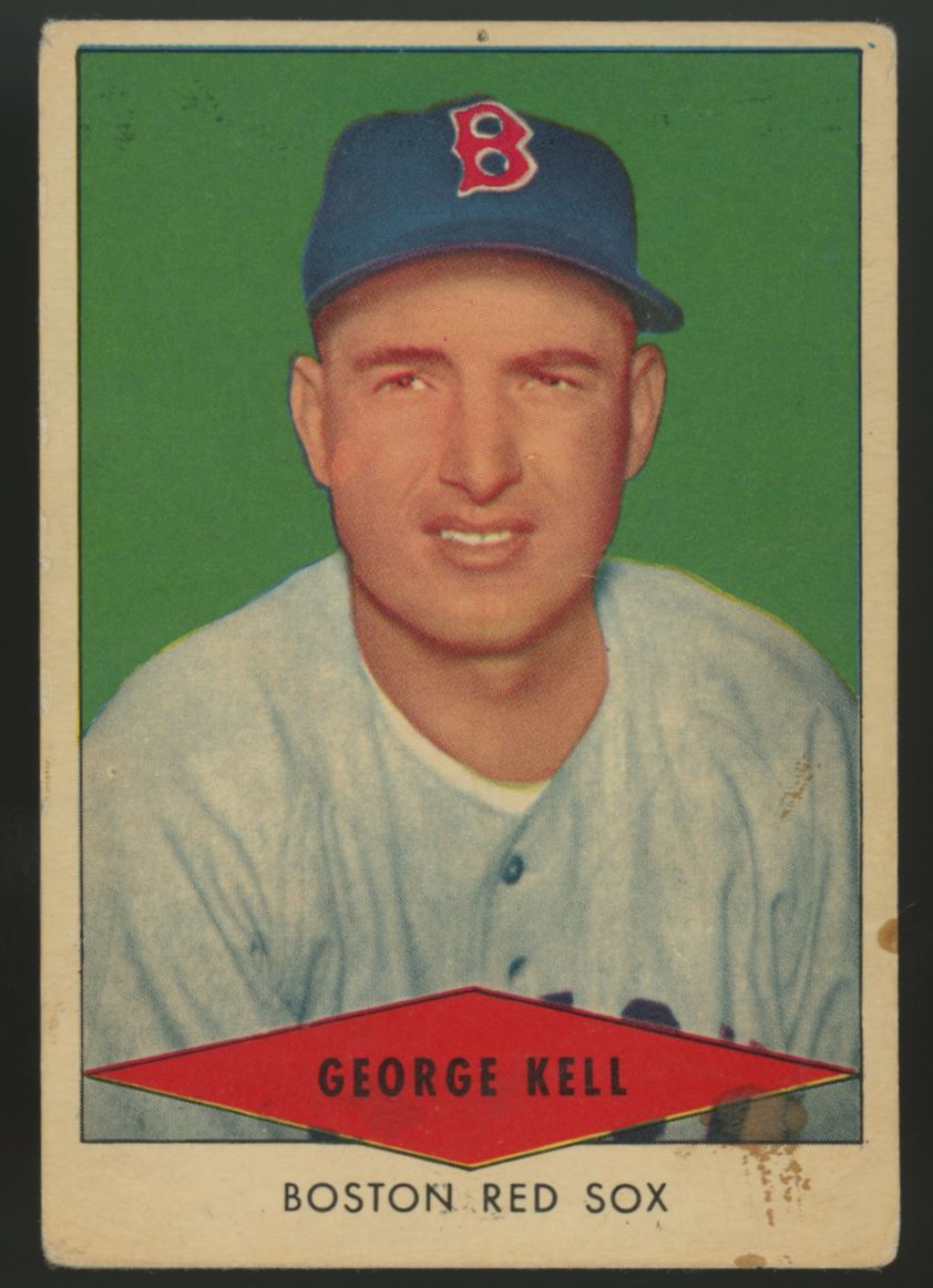 1954 Red Heart Kell Poor (Pinhole) Legends Fan Shop