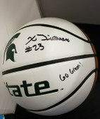 Xavier Tillman Signed Autographed MSU Basketball 4 Inscriptions