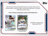 2021 Bowman Chrome Baseball HTA Choice Box