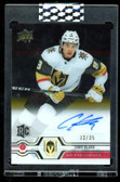 2019-20 UD Clear Cut Cody Glass UD Exclusives Rookie Auto /35 Knights RC
