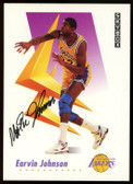 1991-92 Skybox Earvin "Magic" Johnson Signed Autographed Card JSA