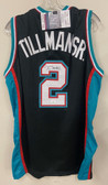 Xavier Tillman Signed Black Grizzlies Jersey JSA Witnessed