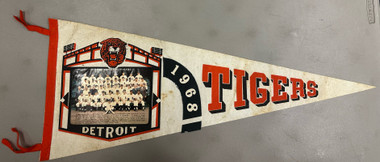 1968 Detroit Tigers American League Champions Pennant.  Baseball, Lot  #42096