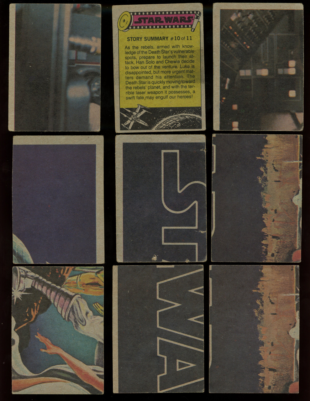 1977 TOPPS STAR WARS Trading Cards - BLUE Series 1 - U Pick