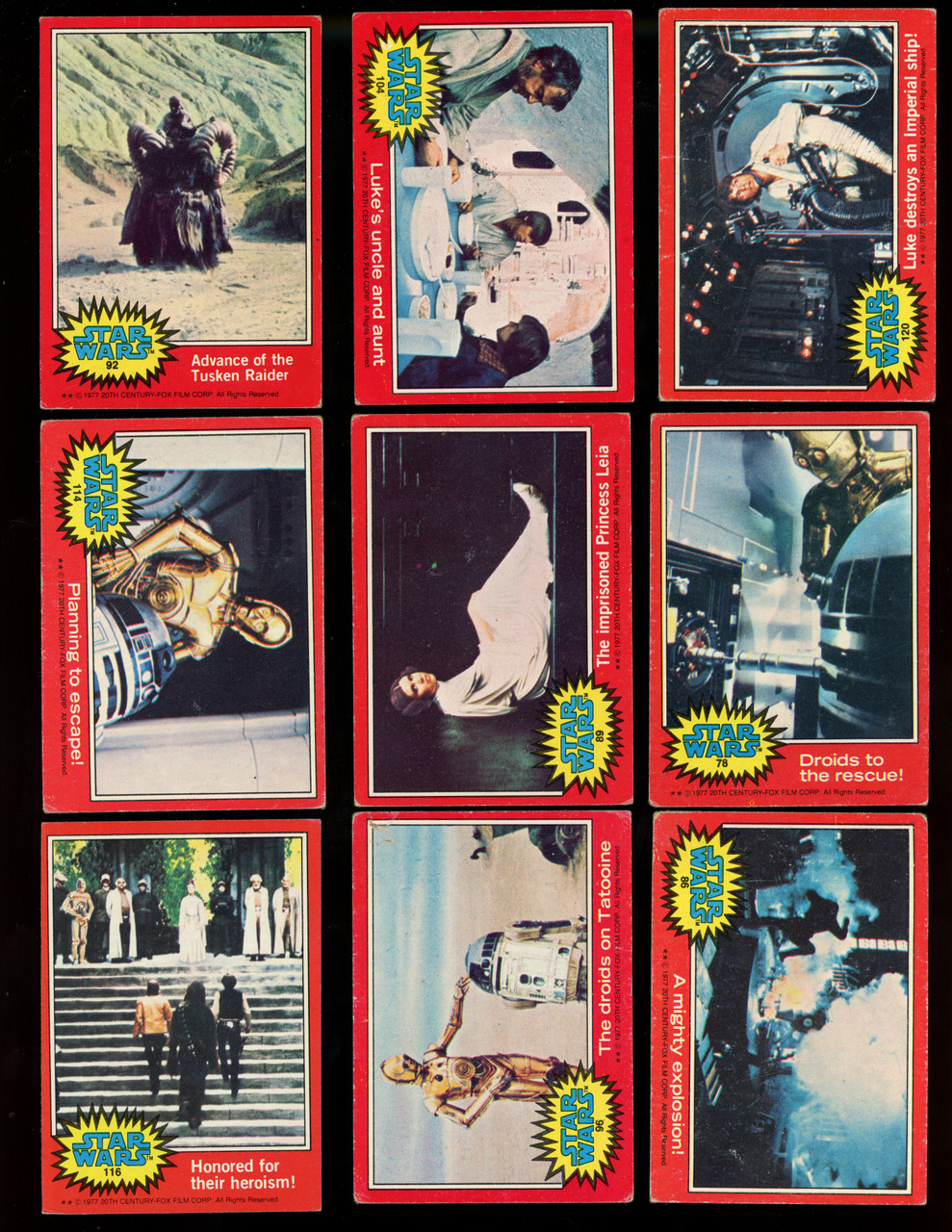 1977 STAR WARS Topps Unopened Sealed Vintage Wax Pack,Series