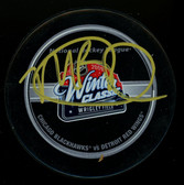 Mike Babcock Signed Autographed Puck JSA AK60723