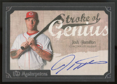 2007 Exquisite Rookie Signatures Josh Hamilton Auto /15 #ART-JH