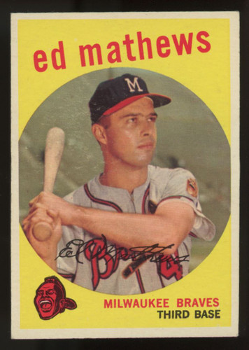 Eddie Mathews SUPER SALE Milwaukee Braves 8X10 Photo Poster Stock