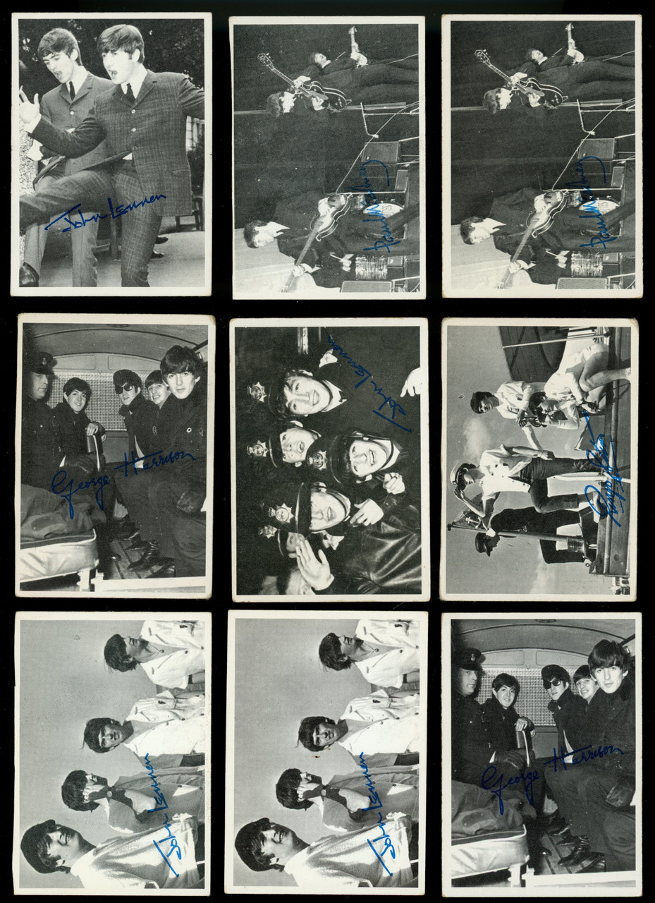 1964 Topps Beatles 3rd Series 35/50 Card Lot with 20