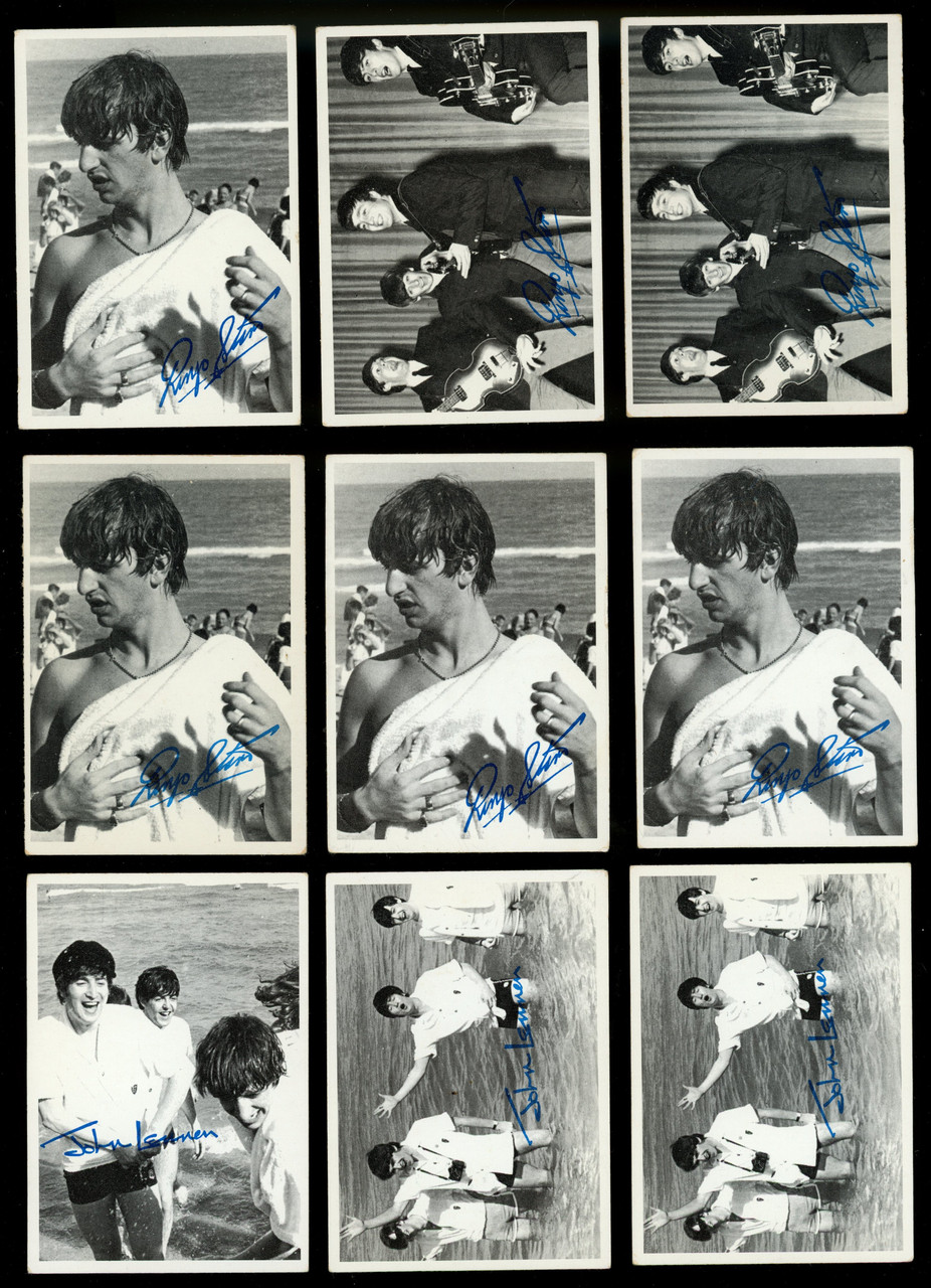 1964 Topps Beatles 3rd Series 35/50 Card Lot with 20