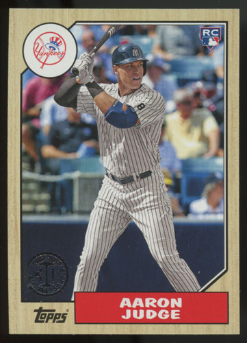 2017 Topps 1987 Topps Aaron Judge