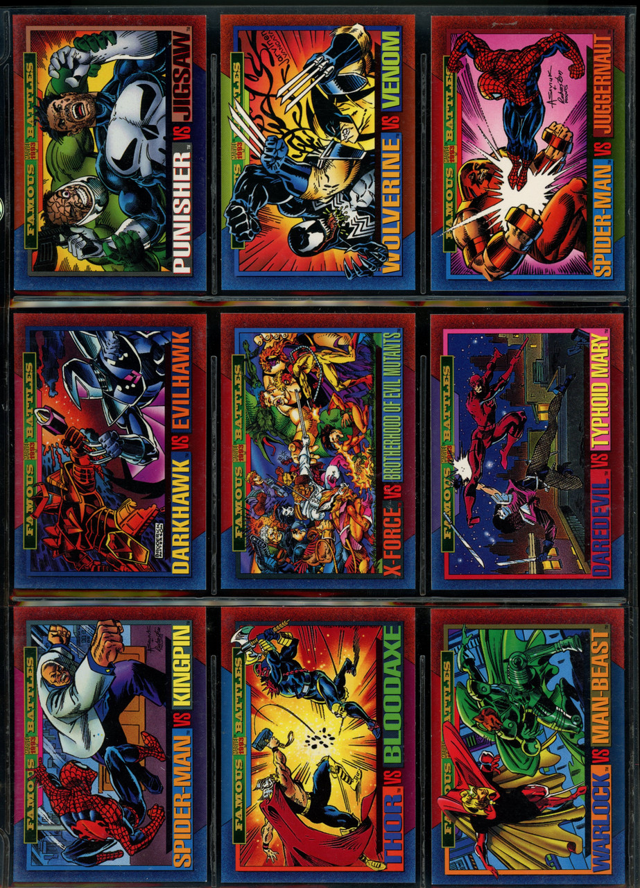 1993 Skybox Marvel Universe Series 4 Complete Base Set (180) NM | eBay