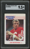 1988 Kenner Starting Lineup Joe Montana SGC 9.5