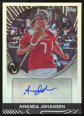 2022 Topps Athletes Unlimited Amanda Johansen Auto Foil /50 #AUA-AJ