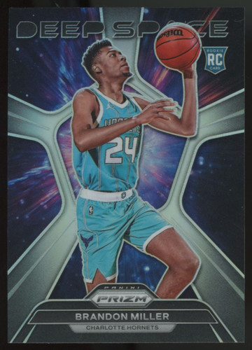 2023-24 Prizm Brandon Miller RC Deep Space Silver #2 - Legends 