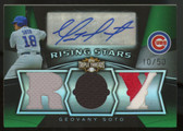 2009 Triple Threads Geovany Soto Rising Stars Patch Auto Green /50 #109