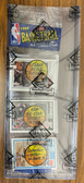 1989-90 Fleer Basketball Rack Pack MJ Sticker on Back BBCE Wrapped and Sealed