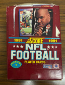 1991 Score Football Series 1 Box 36 Factory Sealed Packs