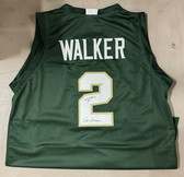 Tyson Walker Signed Autographed Green Jersey Inscribed