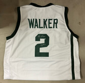 Tyson Walker Signed Autographed White Jersey Inscribed