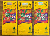 1996 Atlanta Olympic Games Lot of 3 Ticket Stubs Soccer