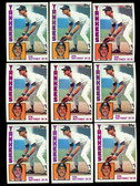 1984 Topps Don Mattingly RC #8 Lot of 9 NM or Better "E"