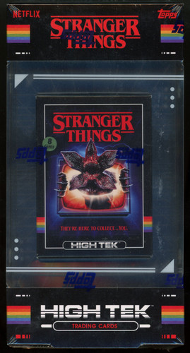 2025 Topps High Tek Stranger Things Hobby Box - Legends Fan Shop