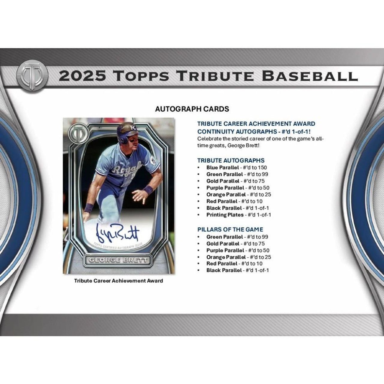 スポーツ選手 TOPPS TRIBUTE AUTOGRAPHS 2025 Topps Tribute Baseball Hobby Box | eBay