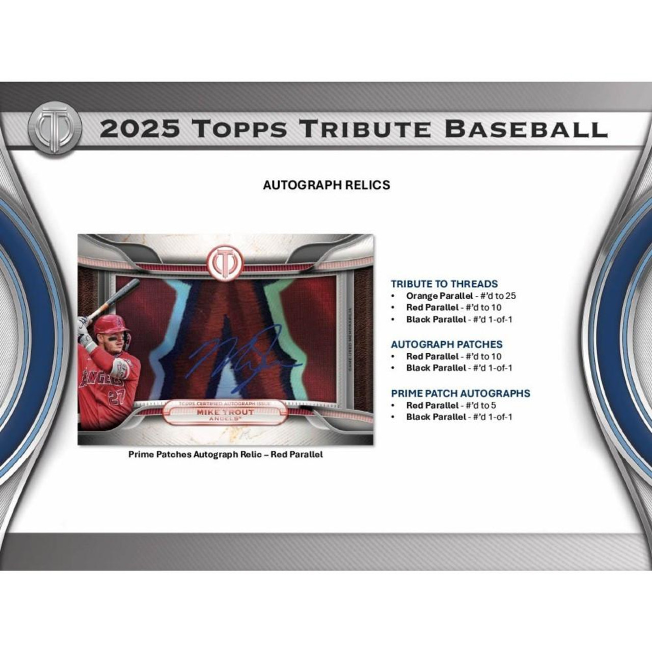 2025 Topps Tribute Baseball Hobby Box | eBay
