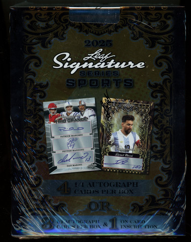 2025 Leaf Signature Series Multi-Sport Hobby Box - Legends Fan Shop