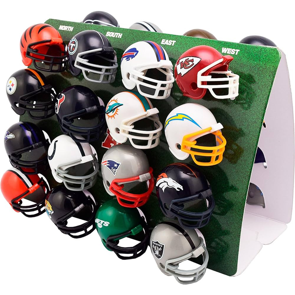 Riddell NFL ミニヘルメットコレクション 限定】リデル NFL レプリカミニヘルメット Rave Collection